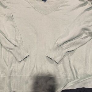 Mint Gap V-Neck Sweater